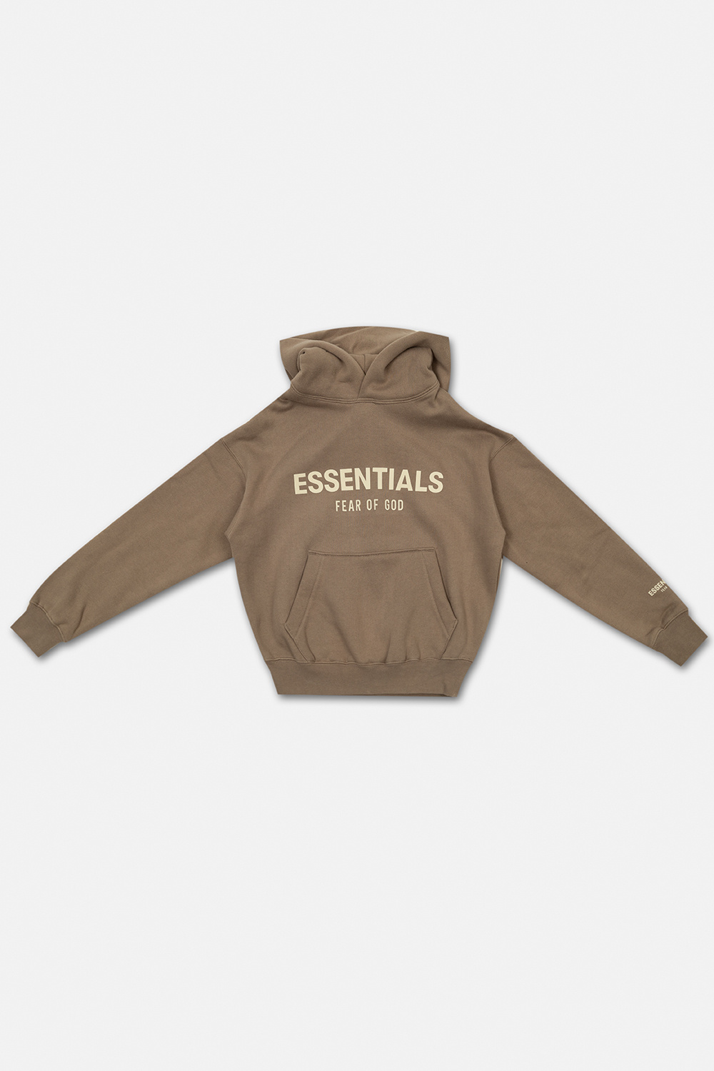 Fear of god essentials hoodie size guide hot sale